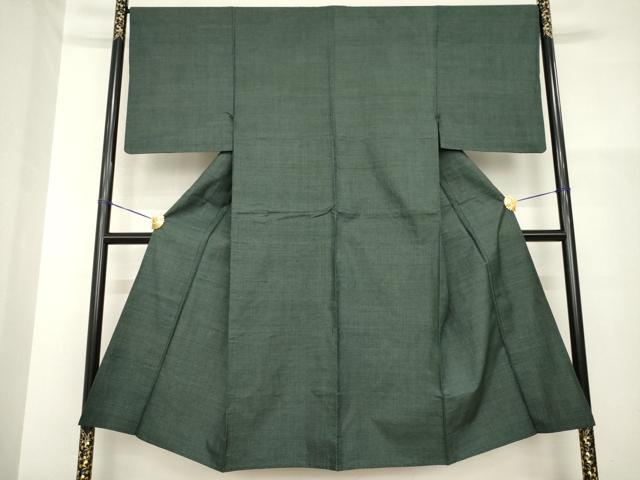 平和屋着物▽男性 本場大島紬 単衣 蚊絣 正絹 逸品 AABG8408ck