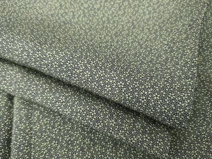 平和屋着物▽江戸小紋 単衣 小花文 正絹 逸品 AABG8435ck