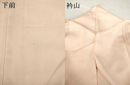 平和屋着物▽訪問着　単衣　友禅　草花文　暈し染め　正絹　逸品　AABG8464ck