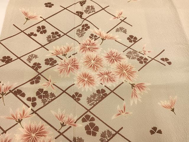平和屋着物●こむさでもーど・COMME CA DU MODE　訪問着　舞花文　やまと誂製　正絹　逸品　未使用　AABG8481ph