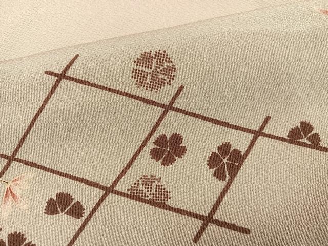 平和屋着物●こむさでもーど・COMME CA DU MODE　訪問着　舞花文　やまと誂製　正絹　逸品　未使用　AABG8481ph