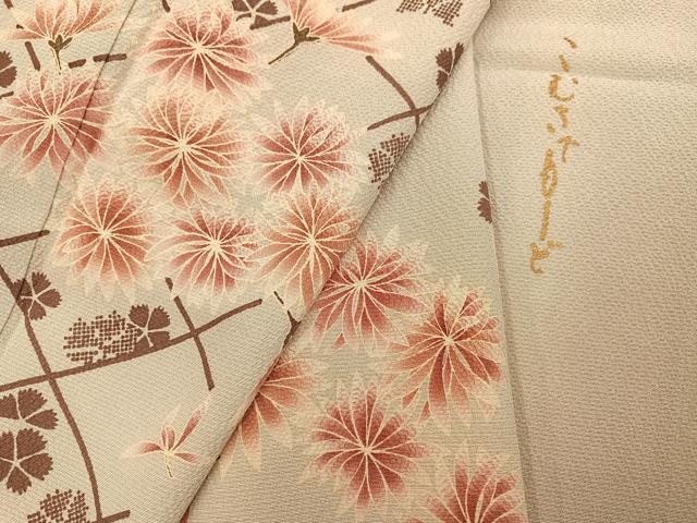 平和屋着物●こむさでもーど・COMME CA DU MODE　訪問着　舞花文　やまと誂製　正絹　逸品　未使用　AABG8481ph