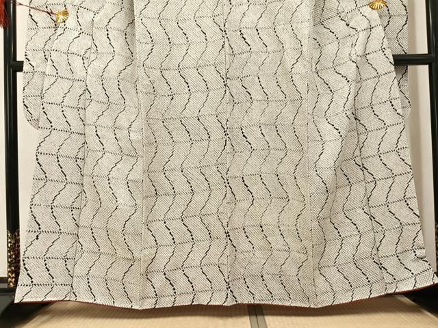 平和屋着物●豪華振袖　本疋田絞り　流水文　正絹　逸品　AABG8518ph