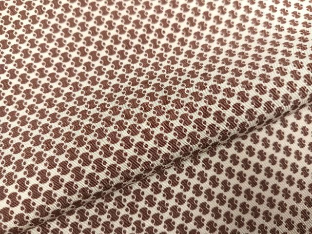 平和屋着物●上質な小紋　幾何学間道　正絹　逸品　未使用　AABG8522ph