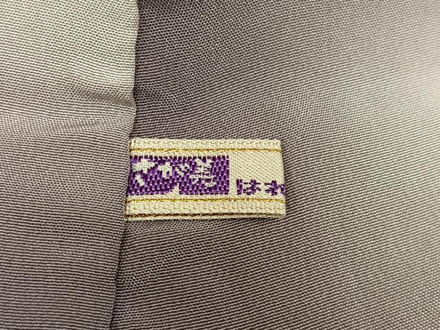 平和屋着物●訪問着　蘇州刺繍　波　暈し染め　金糸　さが美扱い　波留美　丹後ちりめん　正絹　逸品　AABG8535ph