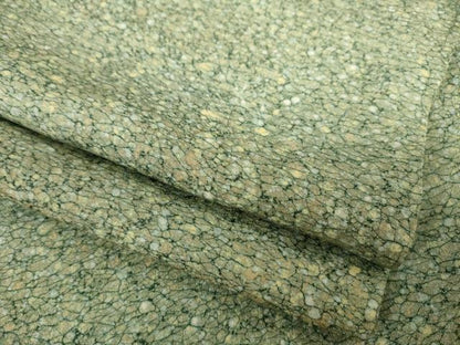 平和屋着物▽上質な小紋 単衣 霞文 ろうけつ染 正絹 逸品 AABG8563ck