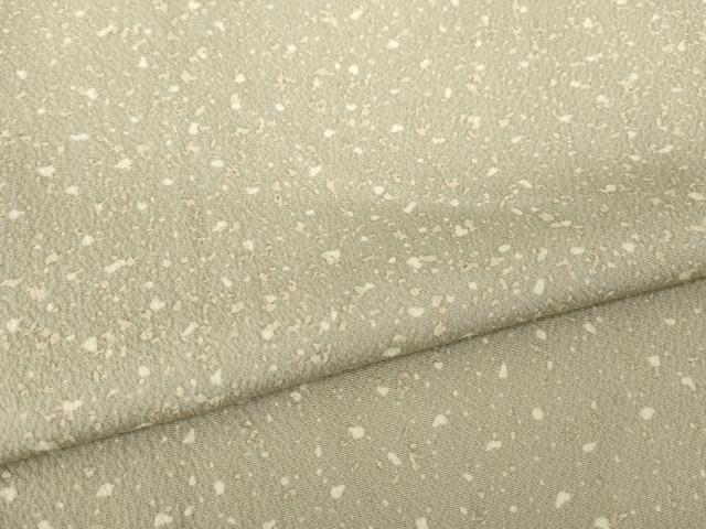 平和屋着物▽上質な小紋 単衣 箔散らし文様 正絹 逸品 未使用 AABG8580ck