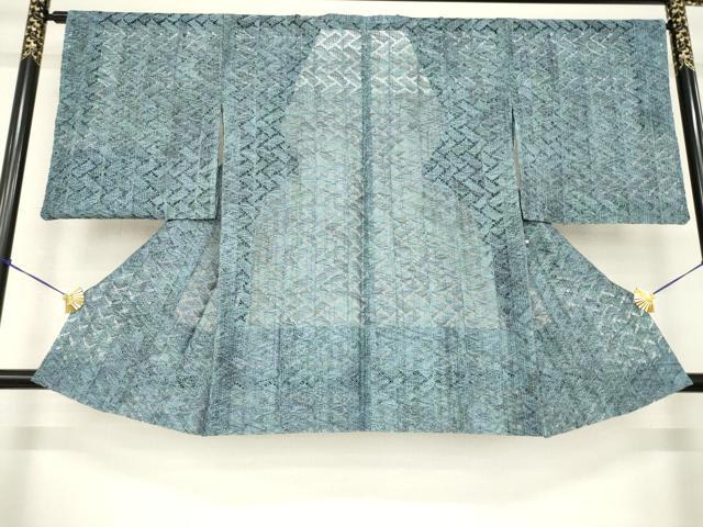 平和屋着物▽道行コート スリーシーズン 春夏秋 塵除け ショールセット 正絹 逸品 AABG8615ck