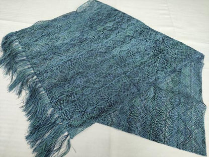 平和屋着物▽道行コート スリーシーズン 春夏秋 塵除け ショールセット 正絹 逸品 AABG8615ck
