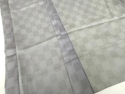 平和屋着物▽羽織 スリーシーズン 春夏秋 塵除け 市松間道 暈し染め 正絹 逸品 未使用 AABG8620ck