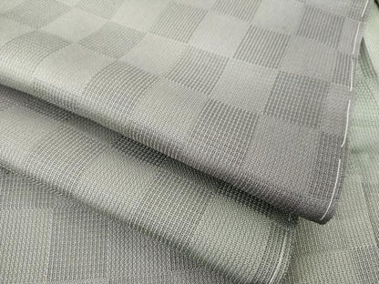 平和屋着物▽羽織 スリーシーズン 春夏秋 塵除け 市松間道 暈し染め 正絹 逸品 未使用 AABG8620ck