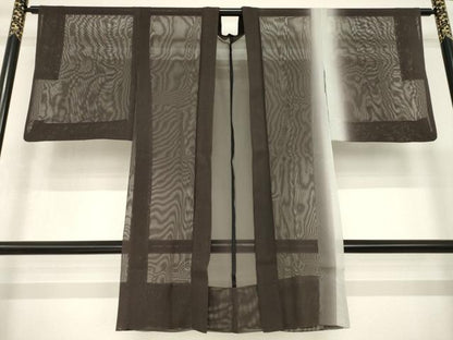 平和屋着物▽羽織 スリーシーズン 春夏秋 塵除け 紋紗 暈し染め 正絹 逸品 AABG8623ck