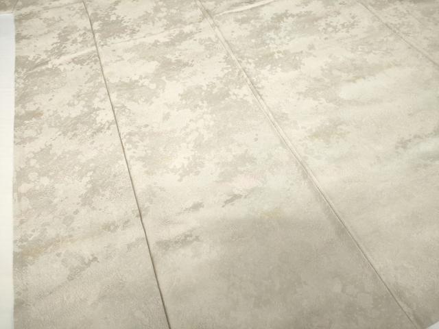 平和屋着物▽京友禅作家　黒島敏　小紋　単衣　霞文　暈し染め　丹後ちりめん　反端付き　正絹　逸品　AABG8636ck