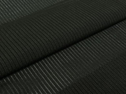 平和屋着物▽男性 羽織 スリーシーズン 春夏秋 塵除け 暗黒色 正絹 逸品 AABG8645jh