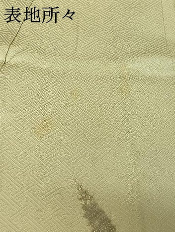 平和屋着物▽訪問着 単衣 絞り 草花文 金銀彩 正絹 逸品 AABG8656jh