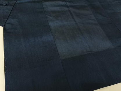 平和屋着物▽道中着 スリーシーズン 春夏秋 塵除け 霞文 暈し染め 正絹 逸品 AABG8682jh
