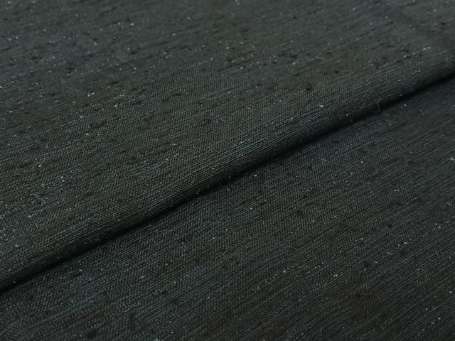 平和屋着物▽男性 紬 単衣 アンサンブル 霞文 三越扱い 正絹 逸品 AABG8684jh
