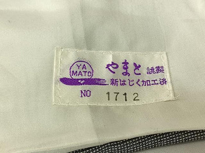 平和屋着物▽江戸小紋 単衣 寄せ小紋柄 やまと誂製 正絹 逸品 AABG8693jh