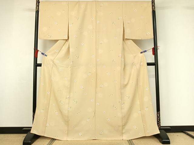 平和屋着物▽上質なお召　単衣　花菱間道　正絹　逸品　DAAP7420du 平和屋着物▽上質な紬 単衣 間道 正絹 逸品 DAAT4430du - メルカリ