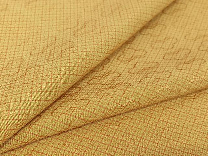 平和屋着物▽上質な小紋 単衣 松文 正絹 逸品 AABG8727jh