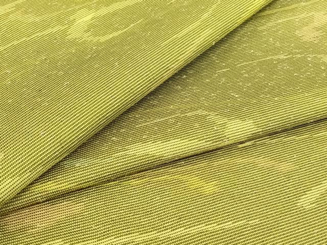 平和屋着物▽上質な紬 単衣 流水文 正絹 逸品 AABG8766jh