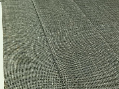 平和屋着物▽上質な紬 単衣 霞文 正絹 逸品 AABG8768jh