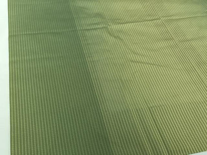 平和屋着物▽道行コート スリーシーズン 春夏秋 塵除け 縞 ロング丈 正絹 逸品 AABG8788jh