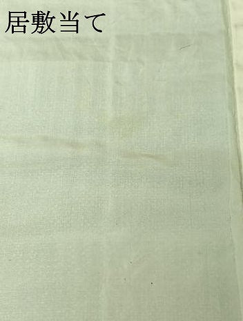 平和屋着物▽上質な紬 単衣 横段文 正絹 逸品 AABG8808jh
