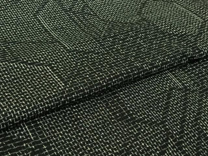 平和屋着物▽上質な紬 単衣 亀甲文 正絹 逸品 AABG8812jh