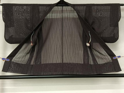 平和屋着物▽羽織 スリーシーズン 春夏秋 塵除け 水玉文様 正絹 逸品 AABG8814jh