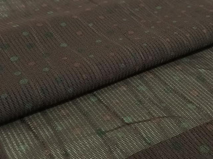 平和屋着物▽羽織 スリーシーズン 春夏秋 塵除け 水玉文様 正絹 逸品 AABG8814jh