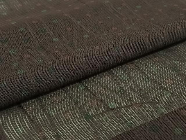 平和屋着物▽羽織 スリーシーズン 春夏秋 塵除け 水玉文様 正絹 逸品 AABG8814jh