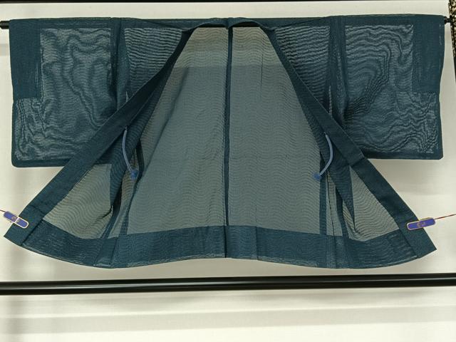 平和屋着物▽羽織 スリーシーズン 春夏秋 塵除け 横段文 正絹 逸品 AABG8822jh