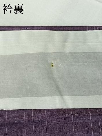 平和屋着物▽上質な紬 単衣 格子 正絹 逸品 AABG8824jh
