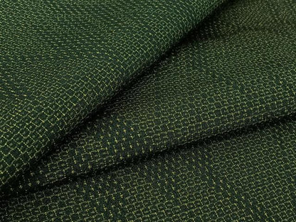 平和屋着物▽本塩沢 単衣 110亀甲 菱文 正絹 逸品 AABG8827jh