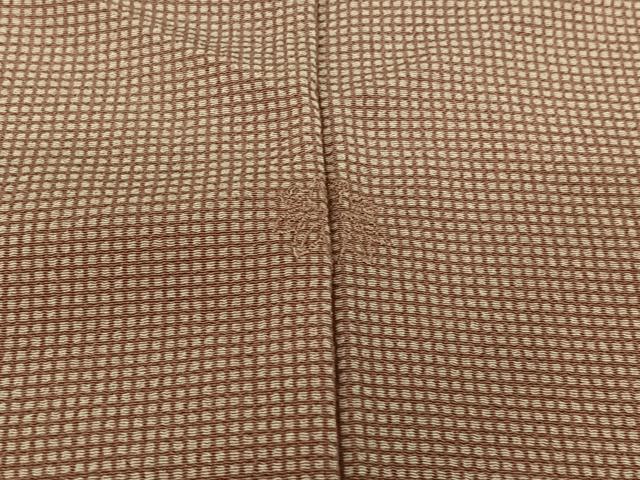 平和屋着物▽江戸小紋 単衣 角通し 正絹 逸品 AABG8841jh