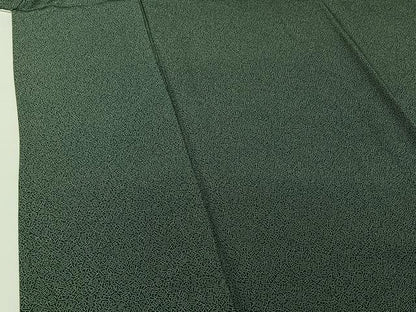 平和屋着物▽江戸小紋 単衣 文字文 正絹 逸品 AABG8849jh