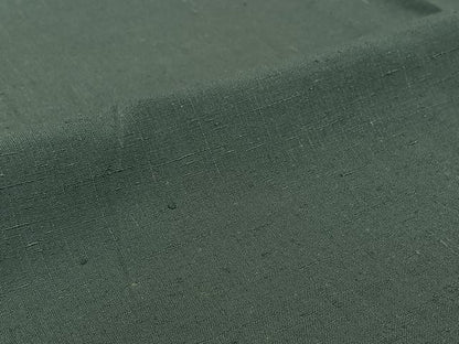 平和屋着物▽上質な紬 単衣 青碧色 正絹 逸品 AABG8863jh