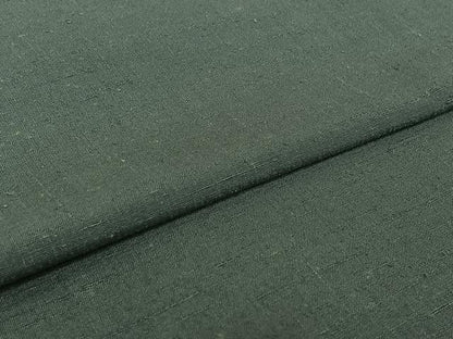 平和屋着物▽上質な紬 単衣 青碧色 正絹 逸品 AABG8863jh