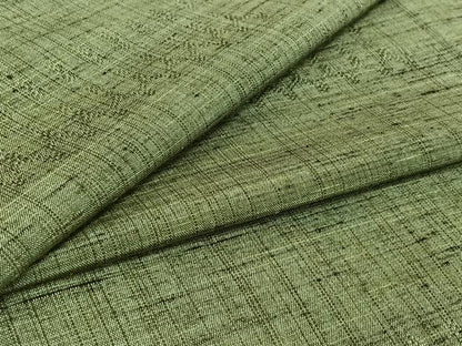 平和屋着物▽上質な紬 単衣 横段文 正絹 逸品 AABG8871jh