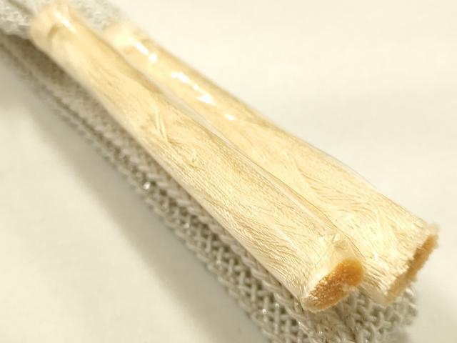 平和屋着物＊夏物　和装小物　帯締め・帯揚げセット　レース組　平組　蛍暈し　金銀糸　逸品　未使用　AABG8896ay