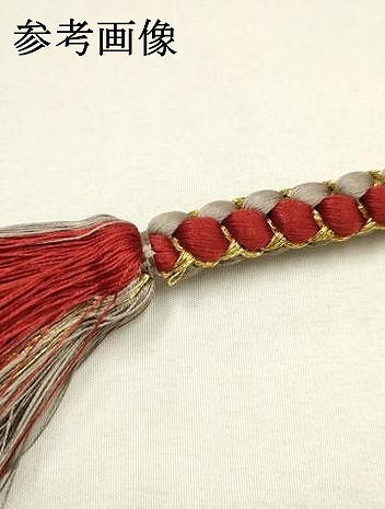 平和屋本店●和装小物　帯締め・帯揚げセット　振袖用　総絞り　花柄　暈し　金糸　金彩　逸品　AABG8924ay