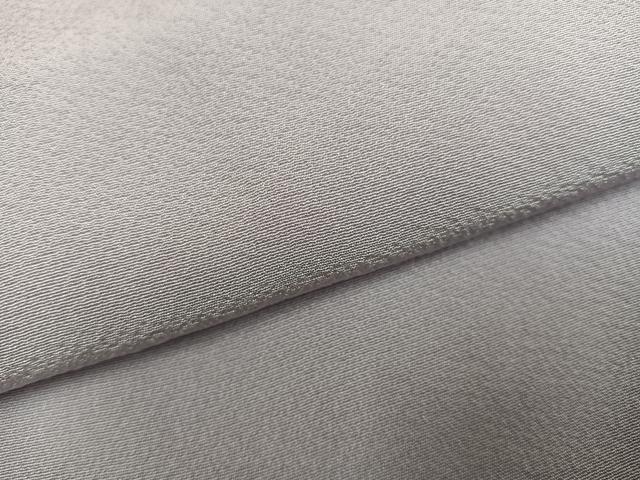 平和屋着物●上質な色無地　薄梅鼠色　正絹　逸品　未使用　AABG9036ph