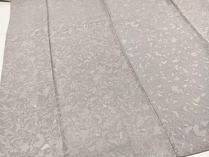 平和屋着物●お召　更紗唐草文　鈴乃屋扱い　正絹　逸品　AABG9040ph