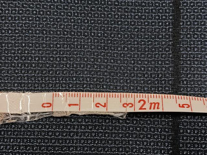 平和屋着物●お召　140亀甲　亀甲絣　間道　正絹　逸品　AABG9050ph