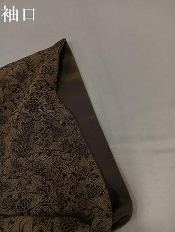 平和屋着物●上質な小紋　中條隆一　蓑亀　正絹　逸品　AABG9055ph