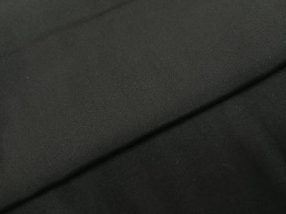 平和屋着物●男性　黒紋付　正絹　逸品　AABG9057ph