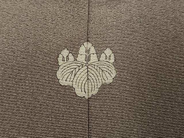 平和屋着物●訪問着　友禅　作家物　草花文　正絹　逸品　AABG9066ph