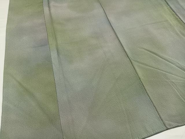 平和屋着物●上質な小紋　霞文　暈し染め　正絹　逸品　AABG9073ph