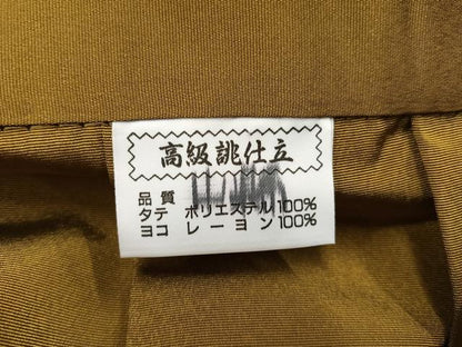 平和屋着物●男性　馬乗り袴　色無地　桑茶色　AABG9075ph